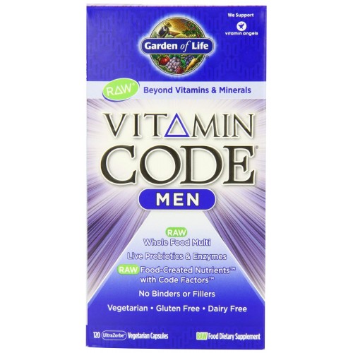 Garden of Life Vitamin Code Whole Food Multi Vitamin Men's